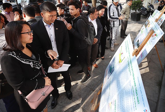 Hà Nội trưng bày phối cảnh ga tàu điện ngầm cạnh Hồ Gươm ảnh 1