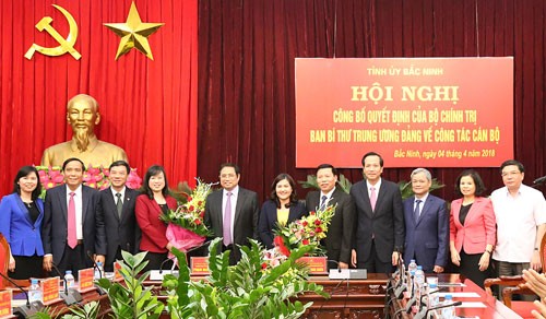 Công bố quyết định nhân sự của Bộ Chính trị, Ban Bí thư Trung ương Đảng ảnh 1