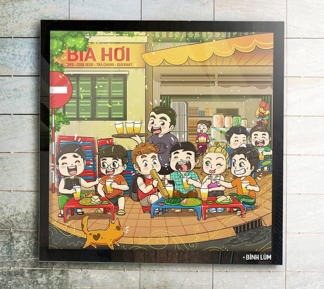 Vẽ cả Hà Nội qua lời kể của bạn bè ảnh 2