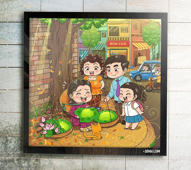 Vẽ cả Hà Nội qua lời kể của bạn bè ảnh 4