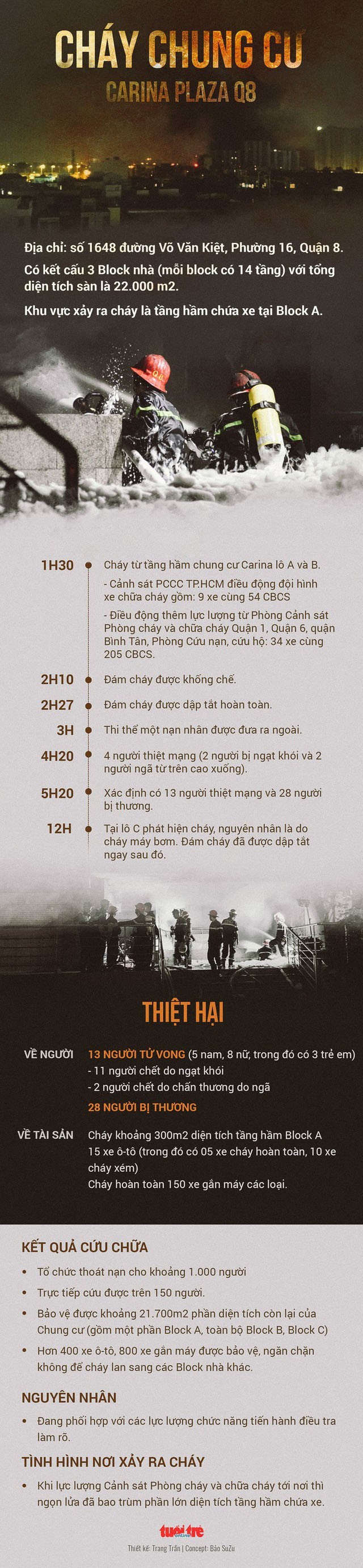 Vụ cháy chung cư Carina: Khởi tố, bắt tạm giam giám đốc công ty Hùng Thanh ảnh 2