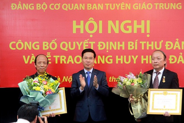 Công bố quyết định Bí thư Đảng ủy cơ quan Ban Tuyên giáo Trung ương ảnh 1