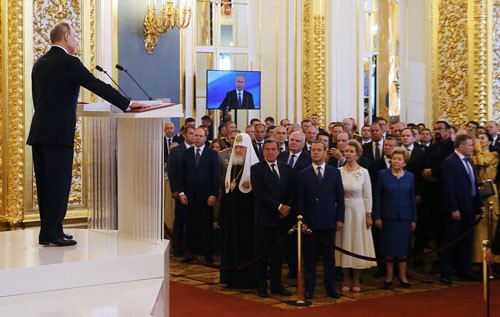 Quyền lực của Putin toát ra từ lễ nhậm chức ảnh 2