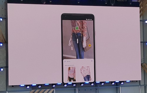 Google ứng dụng camera điện thoại vào chỉ đường và tìm đồ ảnh 1