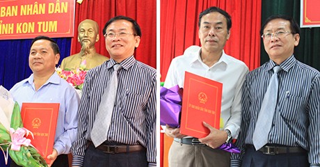 Nhân sự mới Hà Tĩnh, Kon Tum ảnh 1