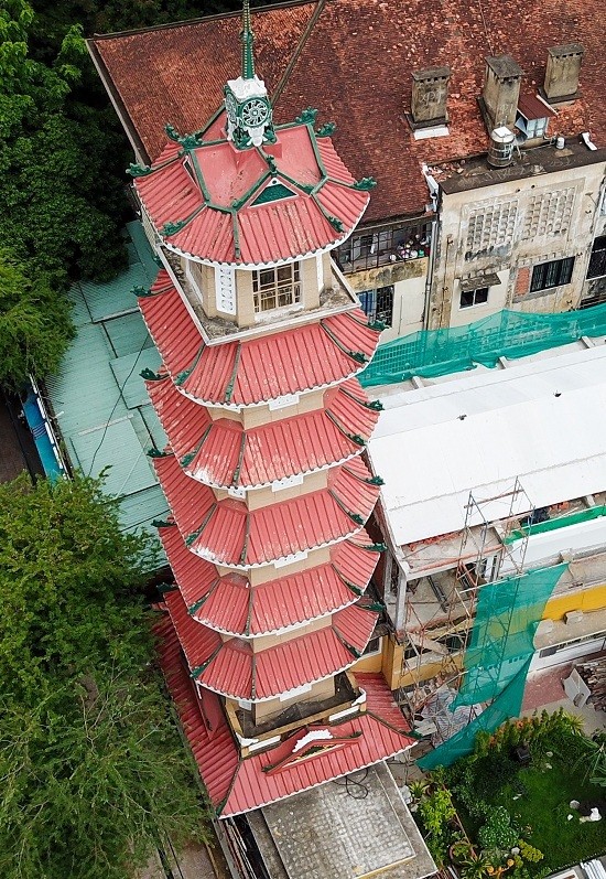 Chùa hơn 50 năm tuổi có tháp chuông cao nhất Sài Gòn ảnh 2