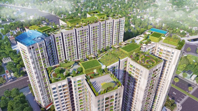 Có gì độc đáo và khác lạ trong thiết kế của dự án Imperia Sky Garden ảnh 1