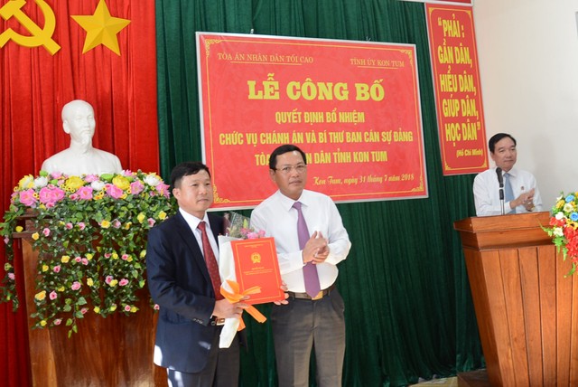 Ngân hàng nhà nước, Viện Kiểm sát nhân dân tối cao, Tòa án nhân dân tối cao bổ nhiệm nhân sự mới ảnh 3