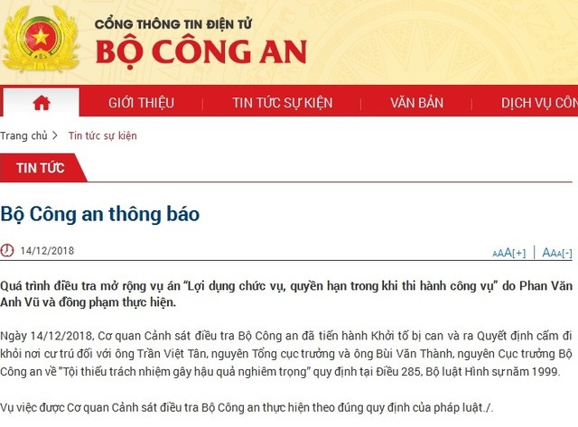 Khởi tố 2 ông Trần Việt Tân, Bùi Văn Thành ảnh 1