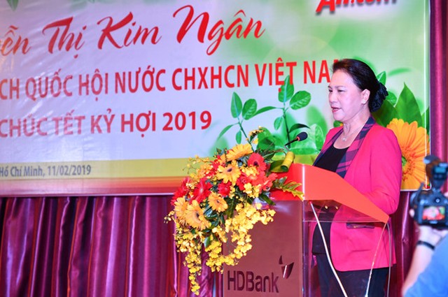 Chủ tịch Quốc hội chúc đầu năm HDBank, Vietjet: Kinh tế tư nhân và khu vực nước ngoài góp phần phát triển kinh tế đất nước ảnh 2