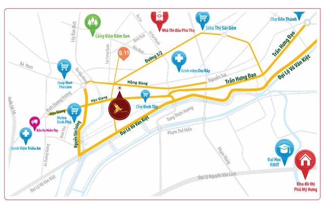 Đất vàng đẹp bậc nhất chợ lớn đã có chủ, chuẩn bị công bố tòa căn hộ hạng sang cao nhất Quận 6 ảnh 1