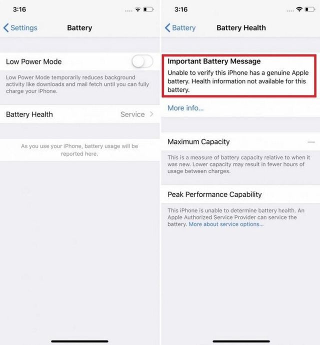 Apple “tung chiêu” ép người dùng iPhone phải thay pin chính hãng ảnh 1