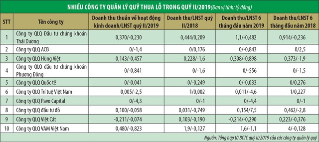 Công ty quản lý quỹ cũng… hụt hơi kiếm lời ảnh 1