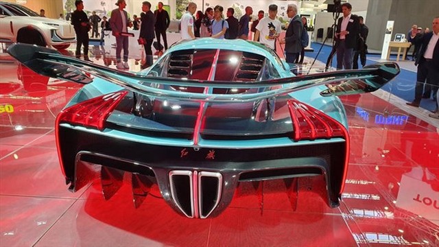 Siêu xe điện Trung Quốc - Hongqui S9 Concept gây 'sốc' khách hàng ảnh 1