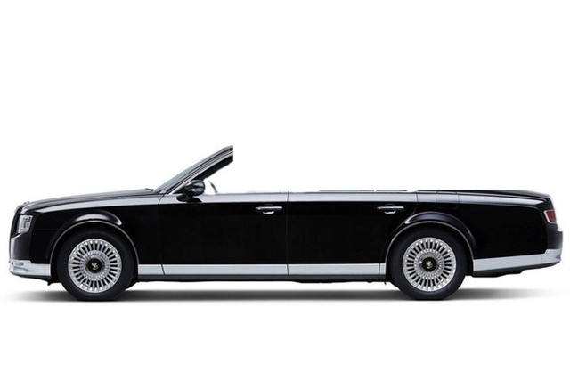 Toyota Century mui trần dành riêng cho tân Nhật hoàng ảnh 1