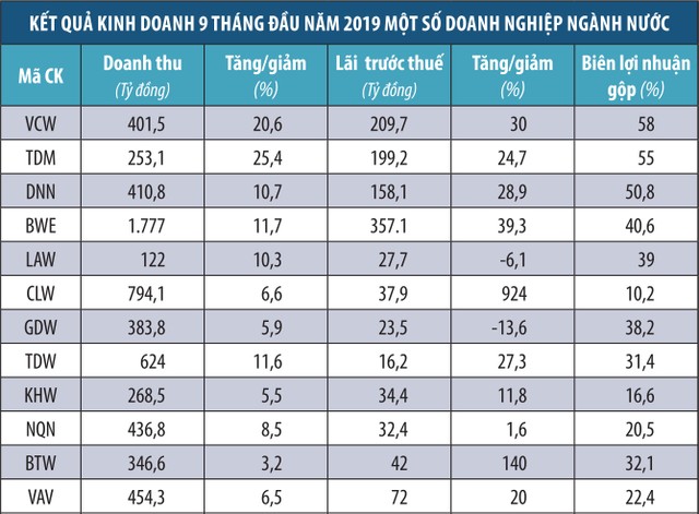Cổ phiếu ngành nước: Hấp dẫn, nhưng không dễ đầu tư ảnh 1