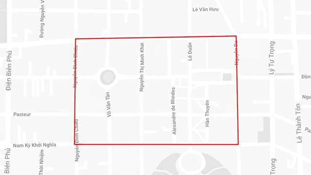 Cấm một loạt đường ở trung tâm Sài Gòn ảnh 1