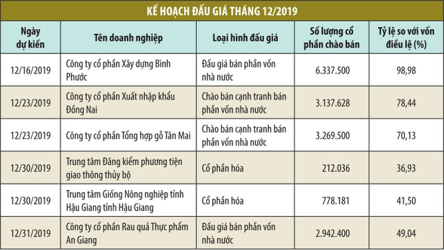 Cơ hội từ các cuộc đấu giá tháng 12 ảnh 1