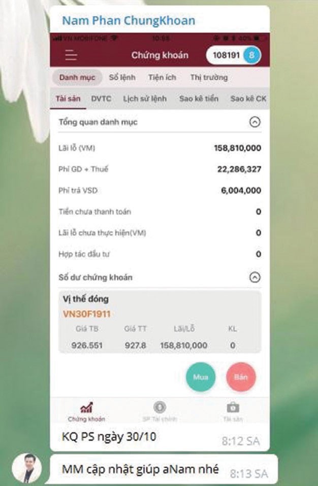 Lập “Phái sinh hội”, Phan Hoàng Nam huy động gần 72 tỷ đồng rồi… “nướng cháy”? ảnh 1