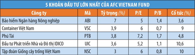 Quỹ AFC lại “choáng” vì mức giá rẻ của cổ phiếu Việt Nam ảnh 1
