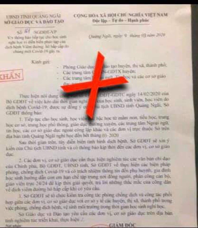 Quảng Ngãi: “Chém gió” về Covid-19, bị phạt 5 triệu đồng ảnh 1