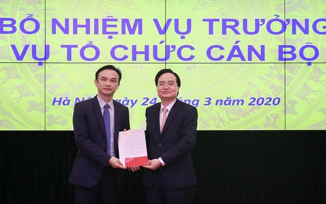 Bộ Giáo dục và Đào tạo bổ nhiệm 3 tân Vụ trưởng ảnh 2