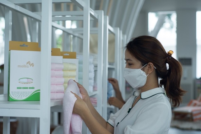 Phong Phú ra mắt sản phẩm khăn kháng khuẩn ảnh 2