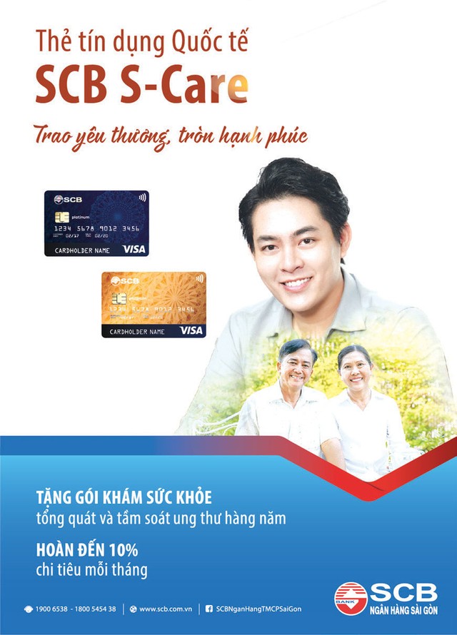 Tối ưu lợi ích với thẻ tín dụng SCB S-Care Visa Platinum ảnh 1