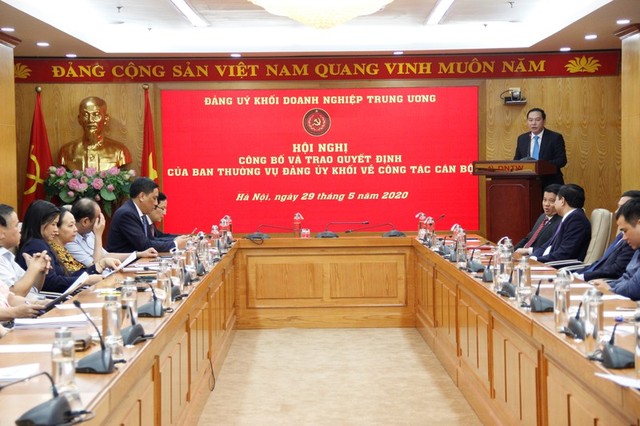 Đảng ủy Khối Doanh nghiệp Trung ương công bố quyết định về công tác cán bộ ảnh 1