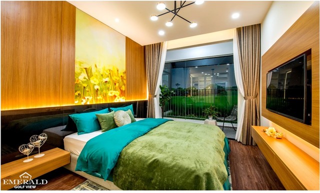 Giới thượng lưu choáng ngợp với không gian sống đẳng cấp tại căn hộ mẫu The Emerald Golf View ảnh 1