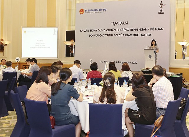 Kế toán là ngành thí điểm đầu tiên thực hiện xây dựng chuẩn chương trình đào tạo đối với trình độ giáo dục đại học ảnh 1