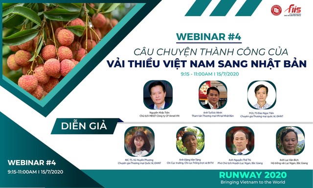 Ngày 15/7 sẽ diễn ra tọa đàm “Câu chuyện thành công của vải thiều Việt Nam sang Nhật Bản“ ảnh 1