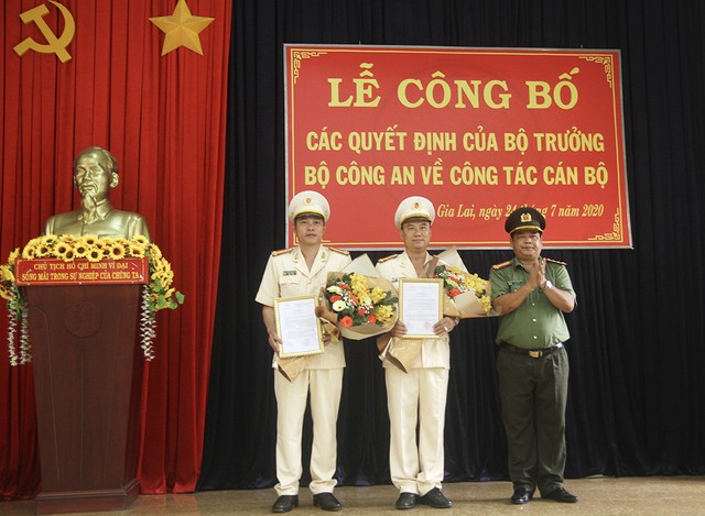 Bổ nhiệm hai Phó Giám đốc Công an Gia Lai ảnh 1