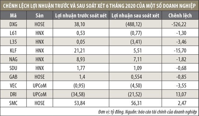 Soát xét bán niên, làm sáng bức tranh lỗ, lãi ảnh 1