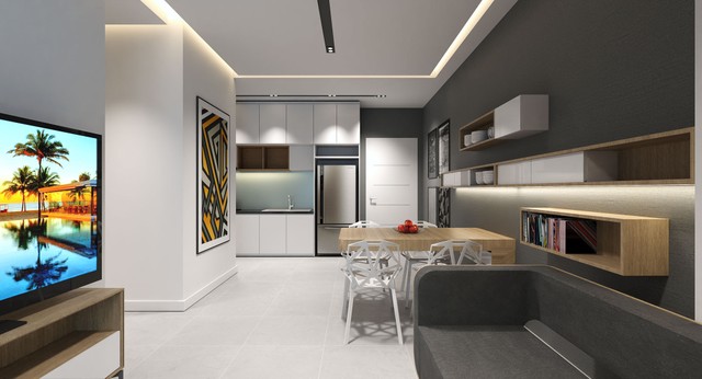 Không gian sống năng động và tinh tế tại Phuc Dat Tower.