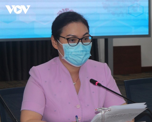 Bà Lê Thị Thanh Thảo - Chủ tịch UBND quận 6.