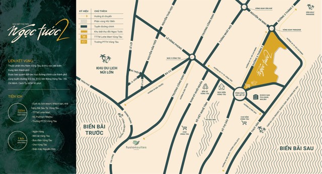 Sơ đồ vị trí Biệt thự Ngọc Tước.