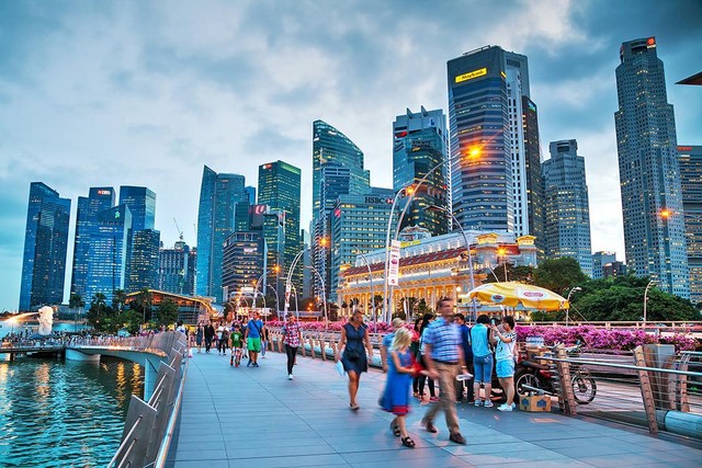 Những tòa cao ốc tạo nên diện mạo hiện đại, năng động cho các TP đảo như Singapore, Dubai… Những tòa cao ốc tạo nên diện mạo hiện đại, năng động cho các TP đảo như Singapore, Dubai…