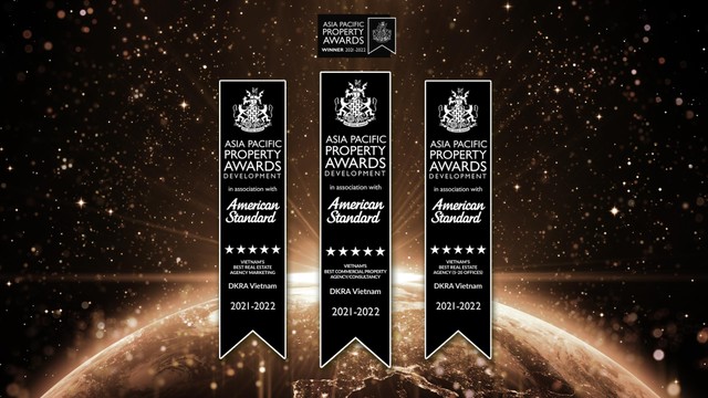 DKRA Vietnam được vinh danh tại lễ công bố giải thưởng quốc tế Asia Pacific Property Awards 2021.