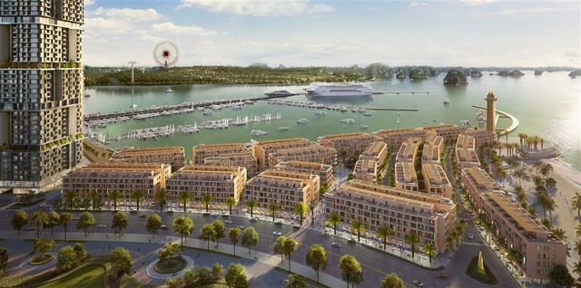 Những con phố sầm uất suốt ngày đêm.