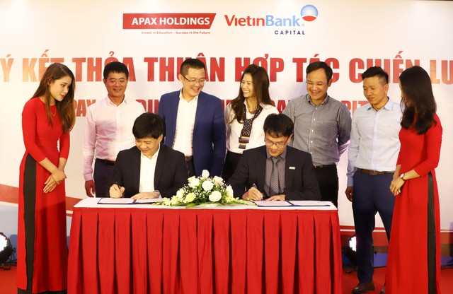 Apax Holdings ký thỏa thuận hợp tác chiến lược với Vietinbank Capital.