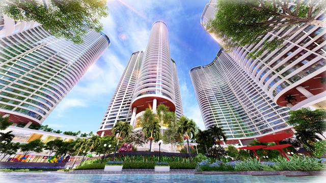 Sunshine Diamond River - một trong số các dự án tại TP.HCM của Sunshine Group, ghi dấu ấn tại thị trường phương Nam như một “Resort 4.0 bên sông Sài Gòn”.