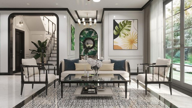 Biệt thự Sun Tropical Village mang phong cách kiến trúc Tropical – Indochine. (Ảnh mang tính minh họa). Biệt thự Sun Tropical Village mang phong cách kiến trúc Tropical – Indochine. (Ảnh mang tính minh họa).