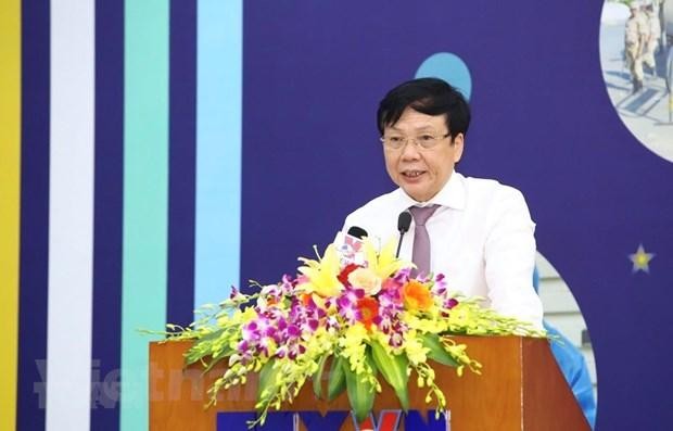 Ông Hồ Quang Lợi, Phó Chủ tịch Thường trực Hội Nhà báo Việt Nam. (Ảnh: Minh Quyết/TTXVN).