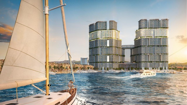 Căn hộ The Platinum bên Vịnh Du thuyền nhìn từ xa (Ảnh minh họa). Căn hộ The Platinum bên Vịnh Du thuyền nhìn từ xa (Ảnh minh họa).