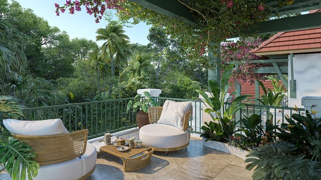 Tại Sun Tropical Village, mật độ xanh đạt đến tiêu chuẩn lý tưởng về sống khỏe, sống wellness cho những chủ nhân tương lai (Ảnh minh họa).
