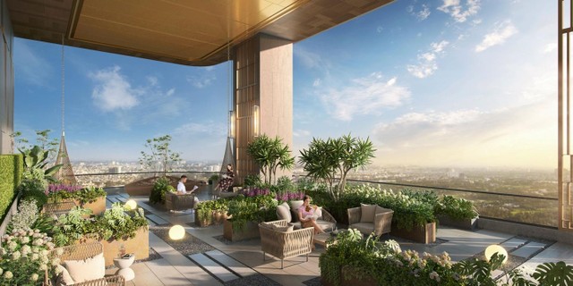 Tầng 20 ghi điểm với không gian nghỉ dưỡng đỉnh cao.