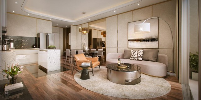 Không gian sống sang trọng và hiện đại tại Astral City.