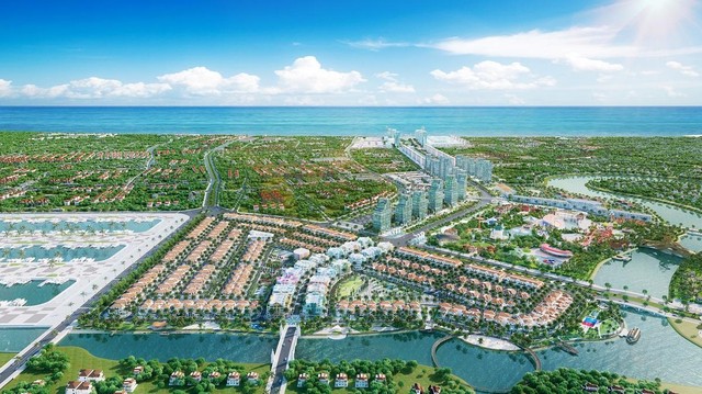 Sun Property sẽ tiếp tục ra mắt phân khu The Link tại vị trí đẹp bậc nhất Sun Riverside Village giải tỏa sức nóng thị trường. Ảnh phối cảnh minh họa.