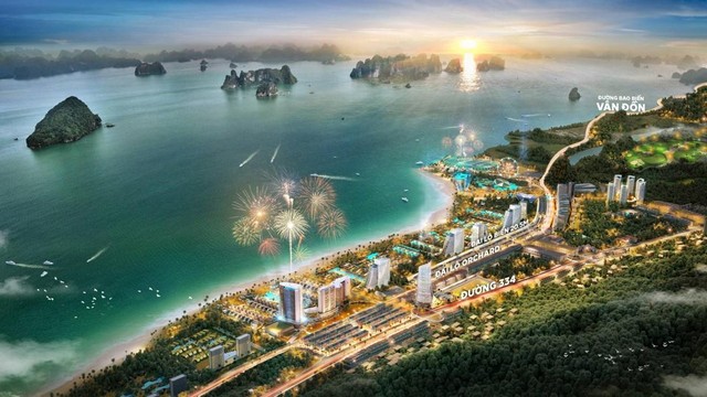 CEO Group sẵn sàng trở lại mạnh mẽ năm 2022 (Ảnh phối cảnh dự án Sonasea Vân Đồn Harbor City)